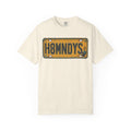 Hate Mondays License Plate T-shirt in Ivory, front view