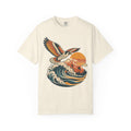 Falcon Wave T-shirt in Ivory, front view