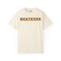 Whatever Scrabble Tiles T-shirt in Ivory, front view