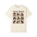 Ravens Ranked T-shirt in Ivory, front view
