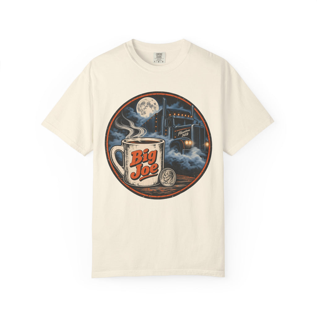 Phantom Trucker T-shirt in Ivory, front view