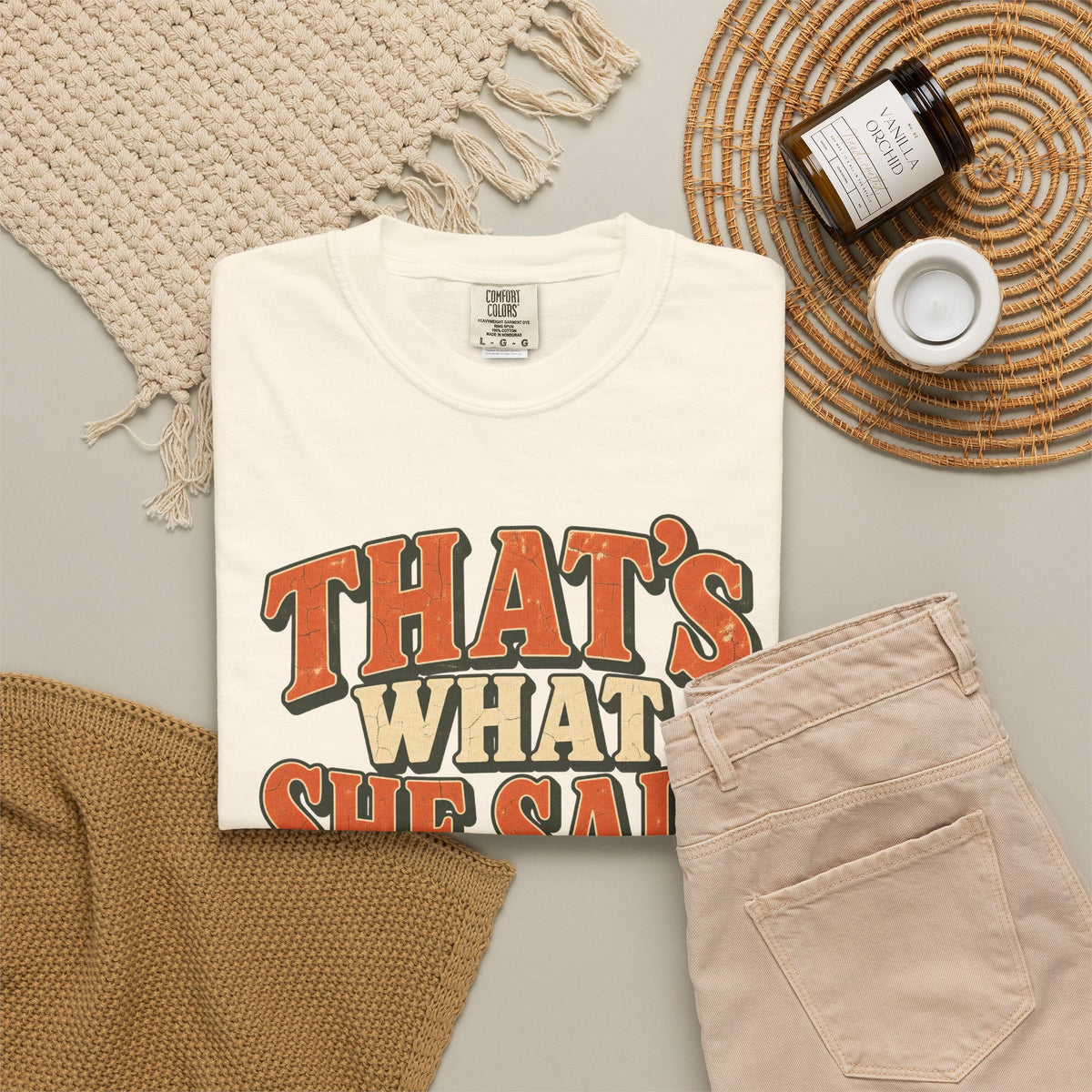Comfort Colors® That's What She Said T-Shirt, Funny Vintage Sitcom Quote
