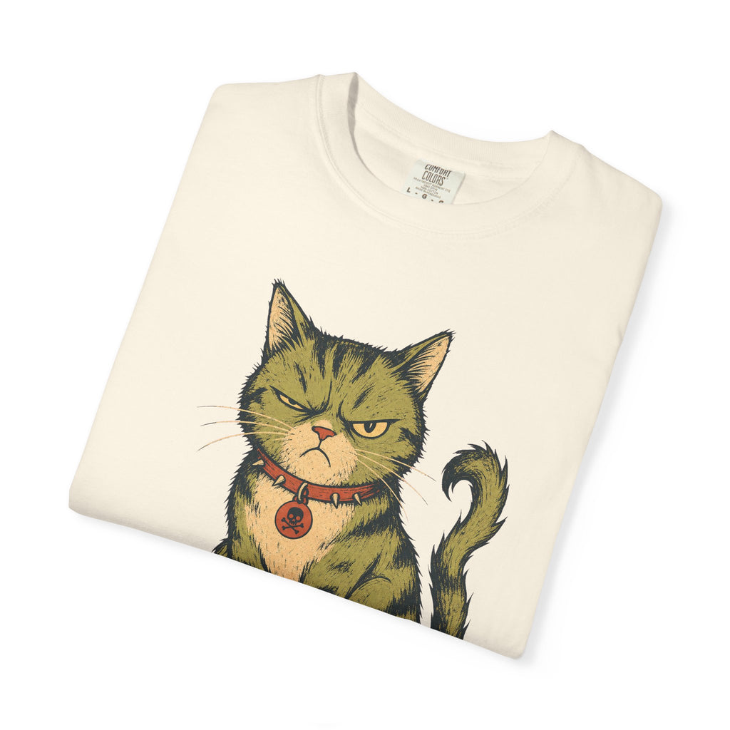 You Disgust Me T-shirt in Ivory, folded view