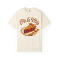 Pie Is Why T-shirt in Ivory, front view
