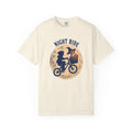 Night Ride T-shirt in Ivory, front view