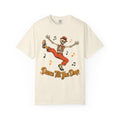 Dance Till You Drop T-shirt in Ivory, front view