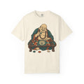 Buddha Jigsaw Puzzle T-shirt in Ivory, front view