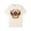 Bite Me T-shirt in Ivory, front view